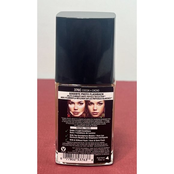 Wet n Wild - Photofocus - Foundation - # 376C Cocoa - Dark Warm - Picture 3 of 4